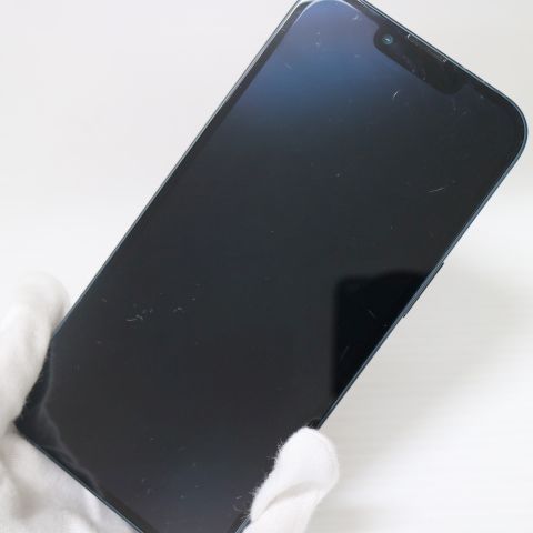美品 SIMフリー iPhone13 256GB ミッドナイト 白ロム 本体 即日発送