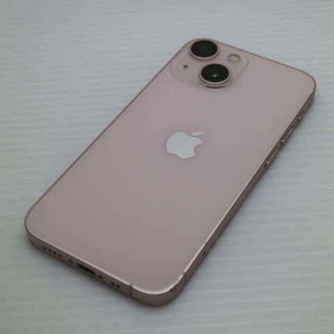 美品 SIMフリー iPhone13 mini 128GB ピンク 白ロム 本体 即日発送