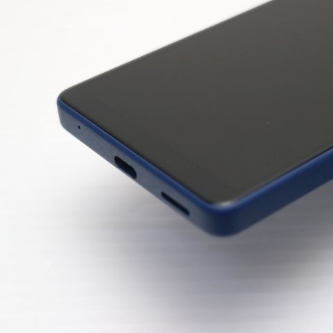 新品同様 Xperia Ace III SOG08 ブルー スマホ 白ロム 土日祝発送OK