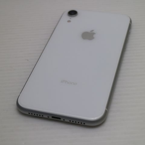 新品同様 SIMフリー iPhoneXR 64GB ホワイト スマホ 白ロム 即日発送