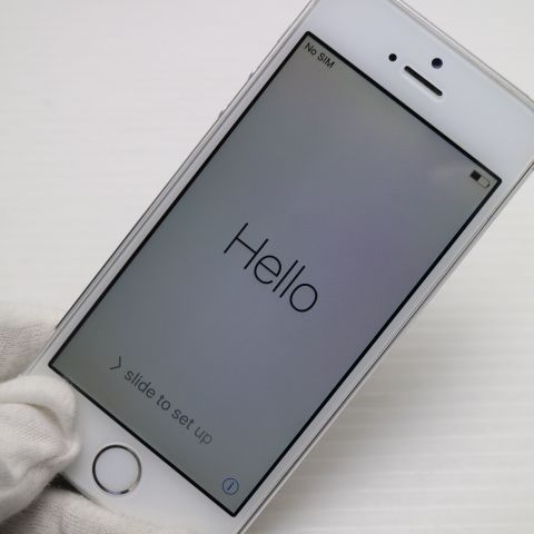 美品 iPhone5s 16GB シルバー 判定○ 即日発送 スマホ Apple SOFTBANK