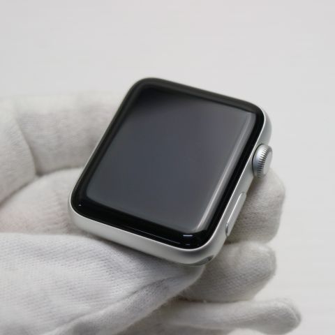 超 Apple Watch series 3 42 mm GPSモデル シルバー 02000 アウトドアスマートウォッチ Apple Watch本体 