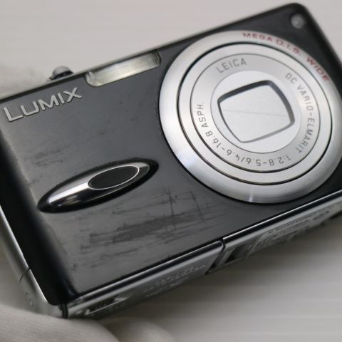 良品中古 DMC-FX01 エクストラブラック 即日発送 Panasonic LUMIX