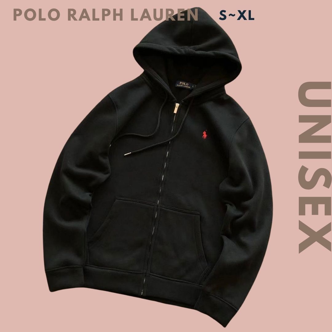 POLO Ralph Lauren ポロ ラルフローレン ロゴ長袖ジップアップフード