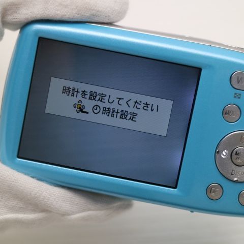 美品＊LUMIX DMC-S1 (ライトブルー) 超美品 DMC-S1 ブルー 即日発送 Panasonic LUMIX デジカメ 本体 土日祝