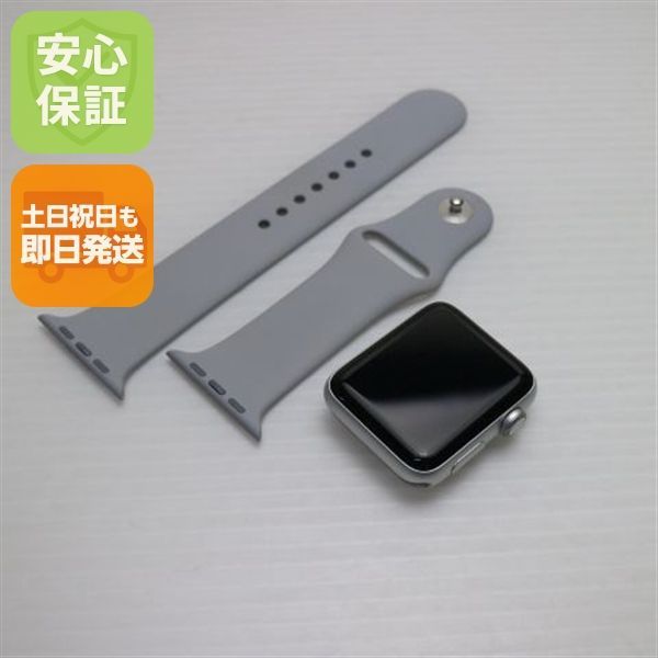 超 Apple Watch series 3 42 mm GPSモデル シルバー 02000