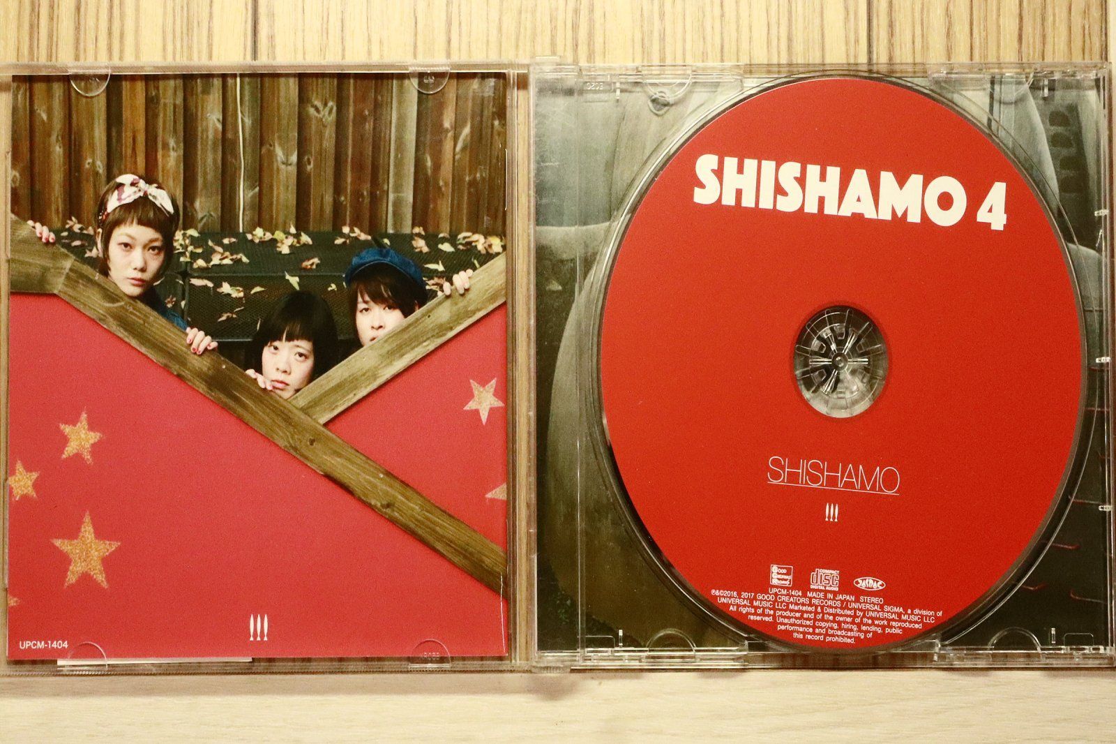 国内盤CD☆シシャモ/SHISHAMO□ SHISHAMO 4 【UPCM1404/4988031205716