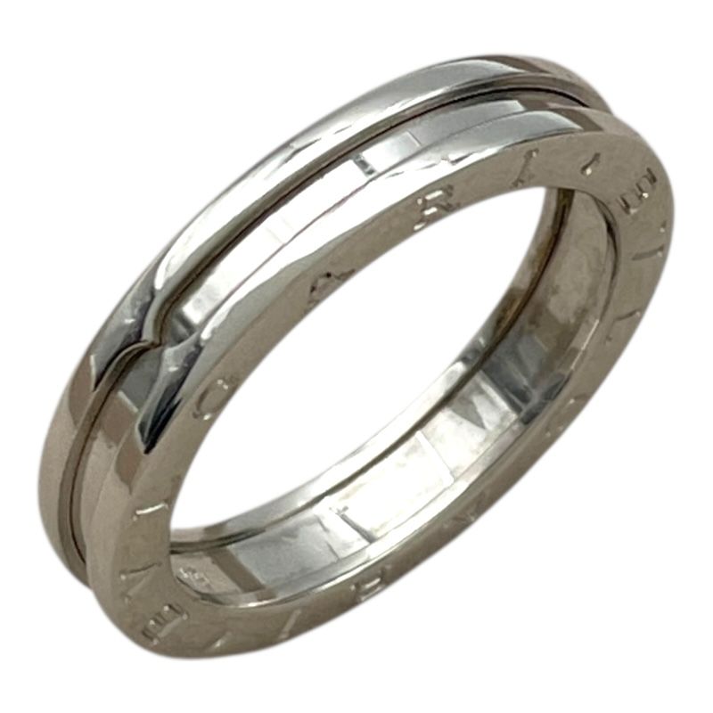 ブルガリ BVLGARI ビーゼロワンリング1バンド XS ホワイトゴールド Au 750 ジュエリー