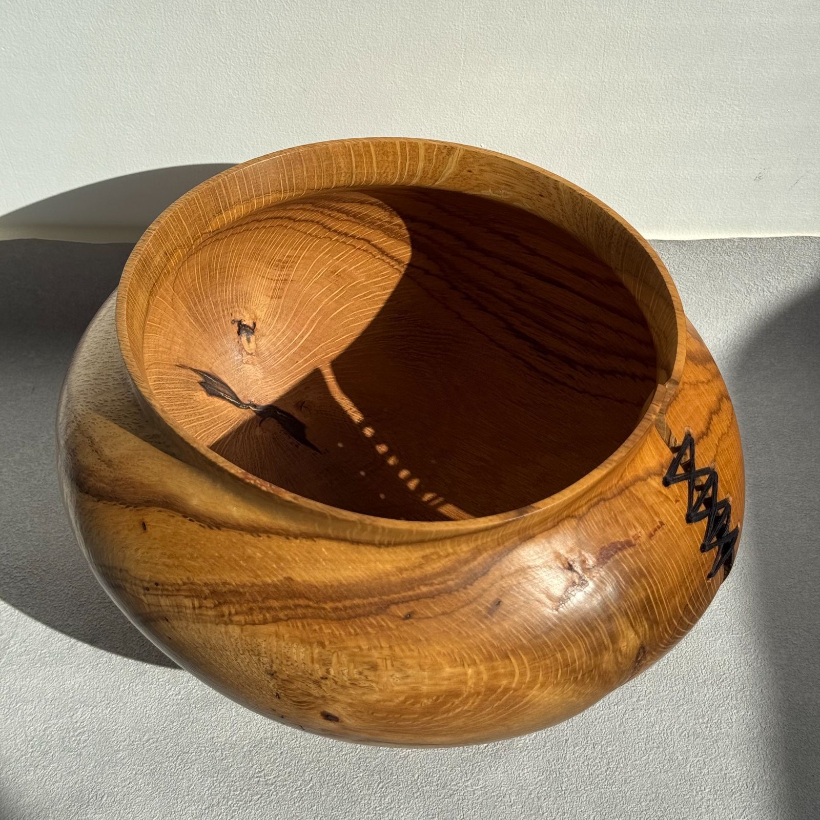 盛永省治 SHOJI MORINAGA CRATE WOODEN VESSEL ART BOWL ウッドベース