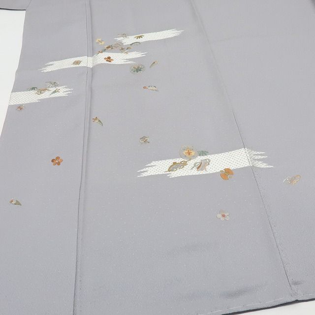 六花-RIKKA- 正絹 刺繍 松竹梅 宝尽くし 訪問着 着物 A 4073