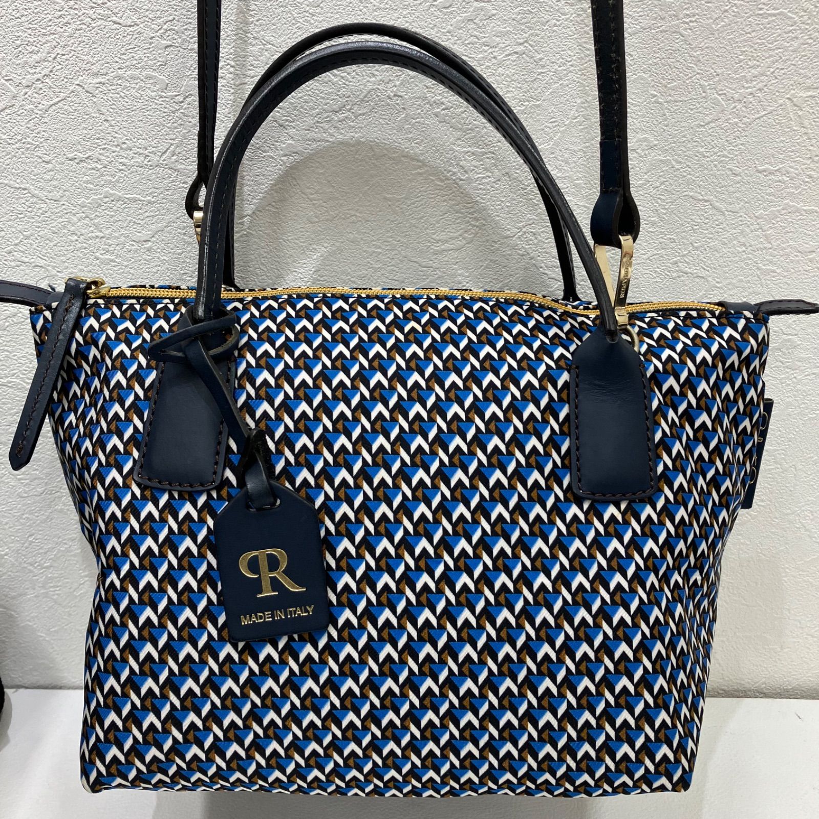 6913 ROBERTA PIERI ロベルタピエリ ハンドバッグ 2way ショルダー