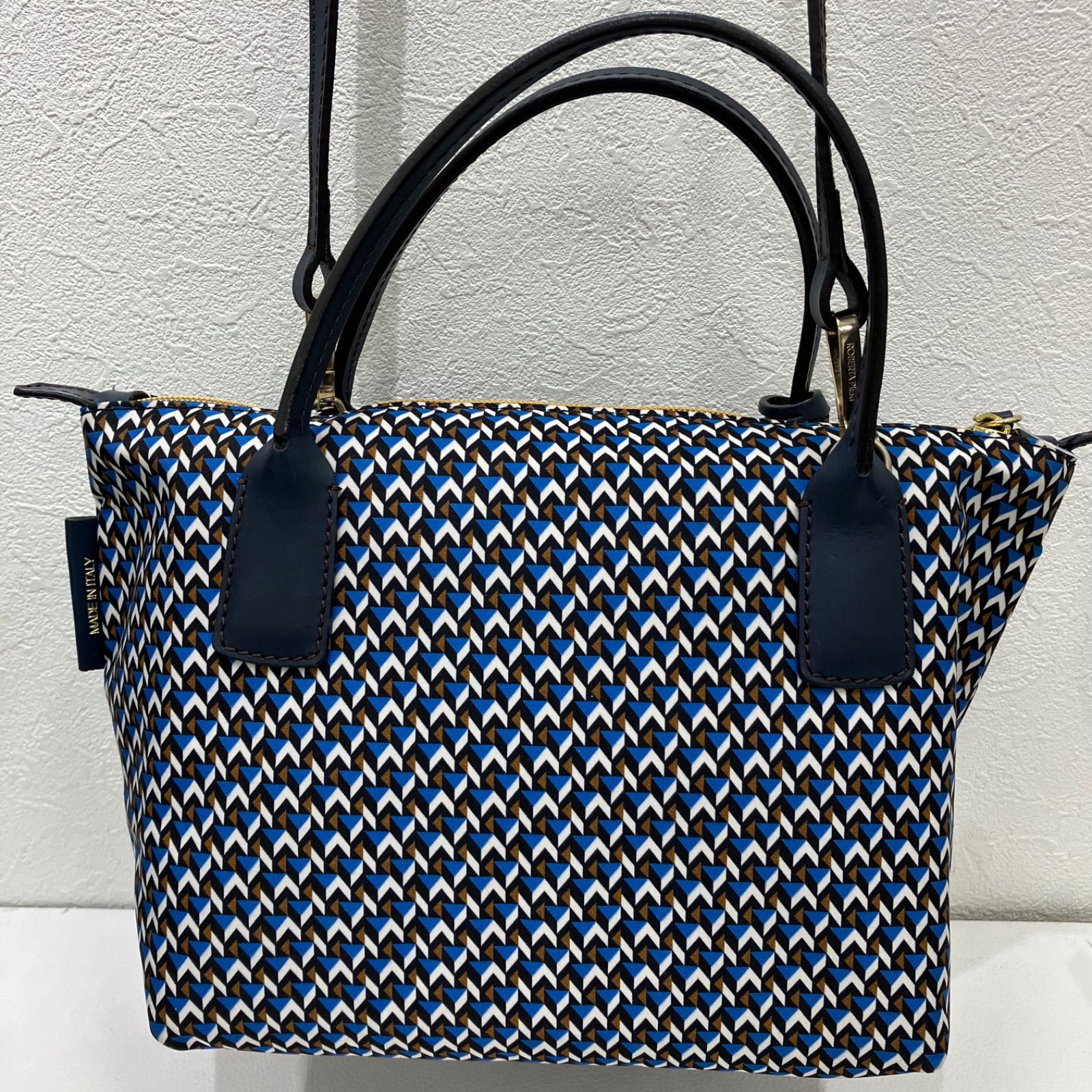 6913 ROBERTA PIERI ロベルタピエリ ハンドバッグ 2way ショルダー