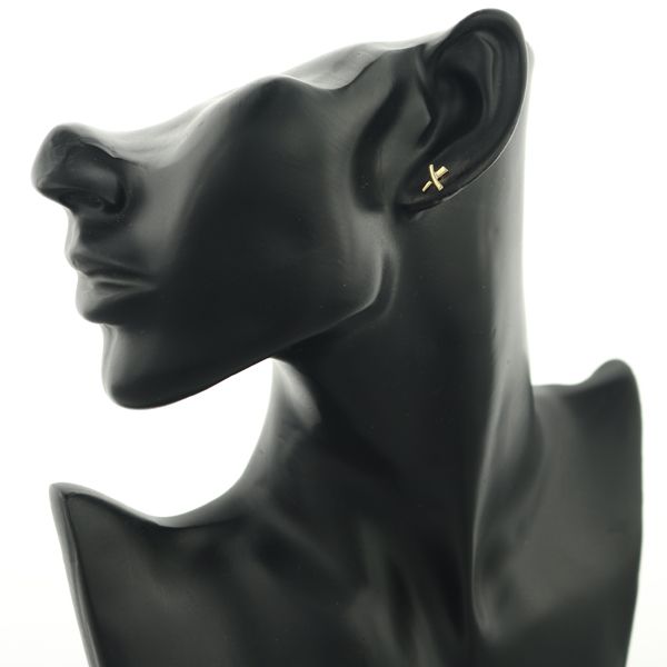 ティファニー ピアス グラフィティX キス K18YG #180896 - メルカリ