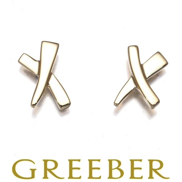 ティファニー ピアス グラフィティX キス K18YG #180896 - メルカリ