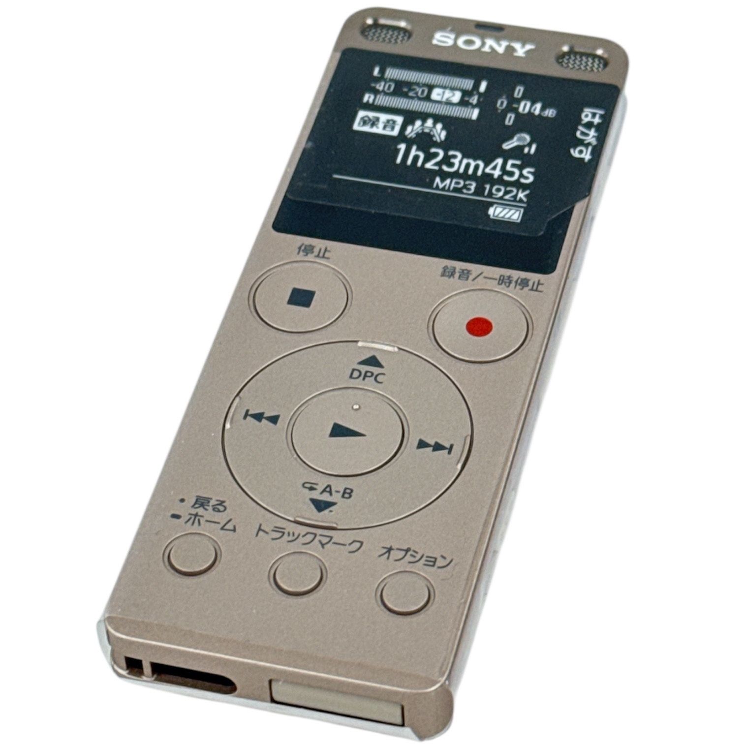 CH 15 ソニー SONY ステレオICレコーダー ICD UX 560 F G ゴールド