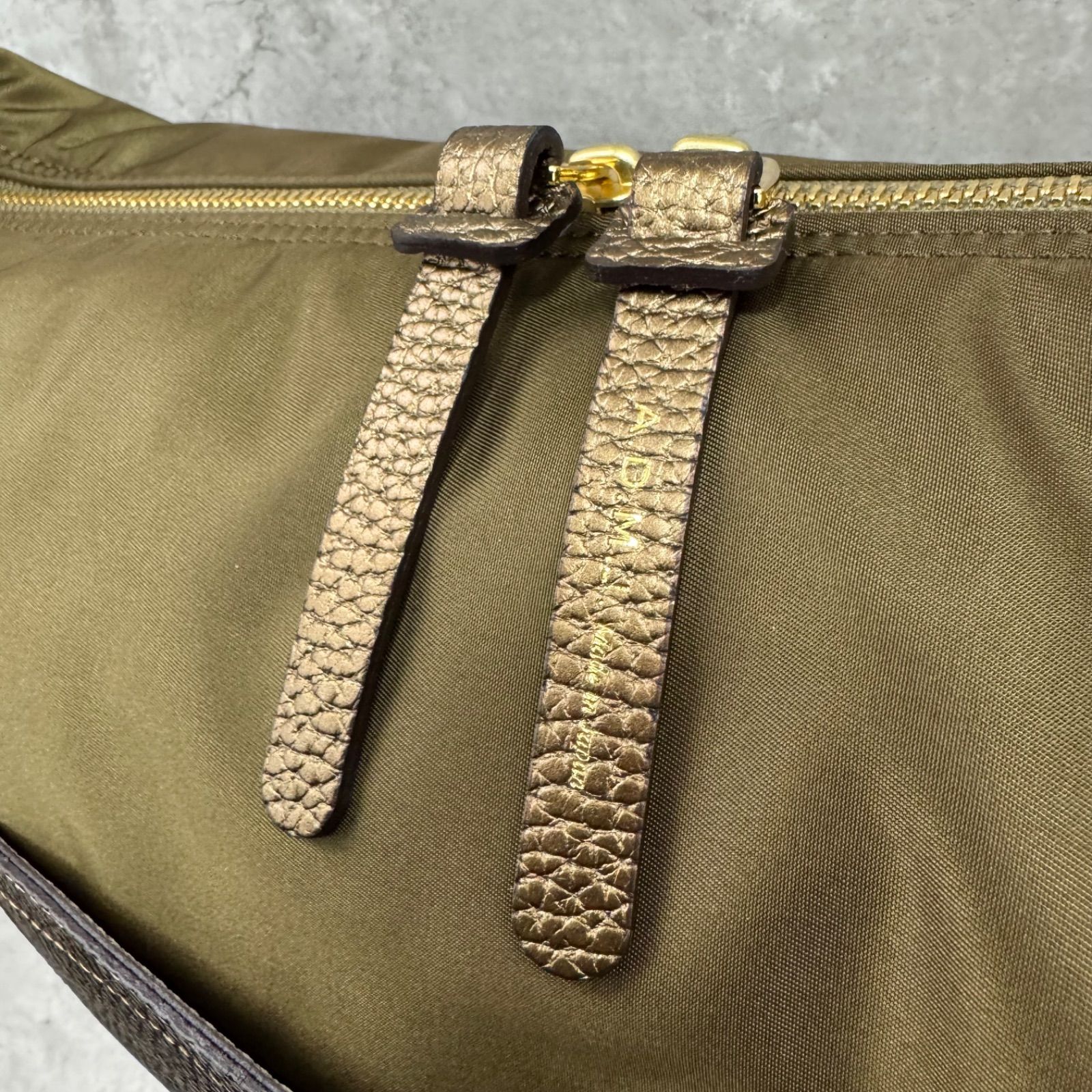 未使用】A.D.M.J. エーディーエムジェイ ナイロンリュクス クロス