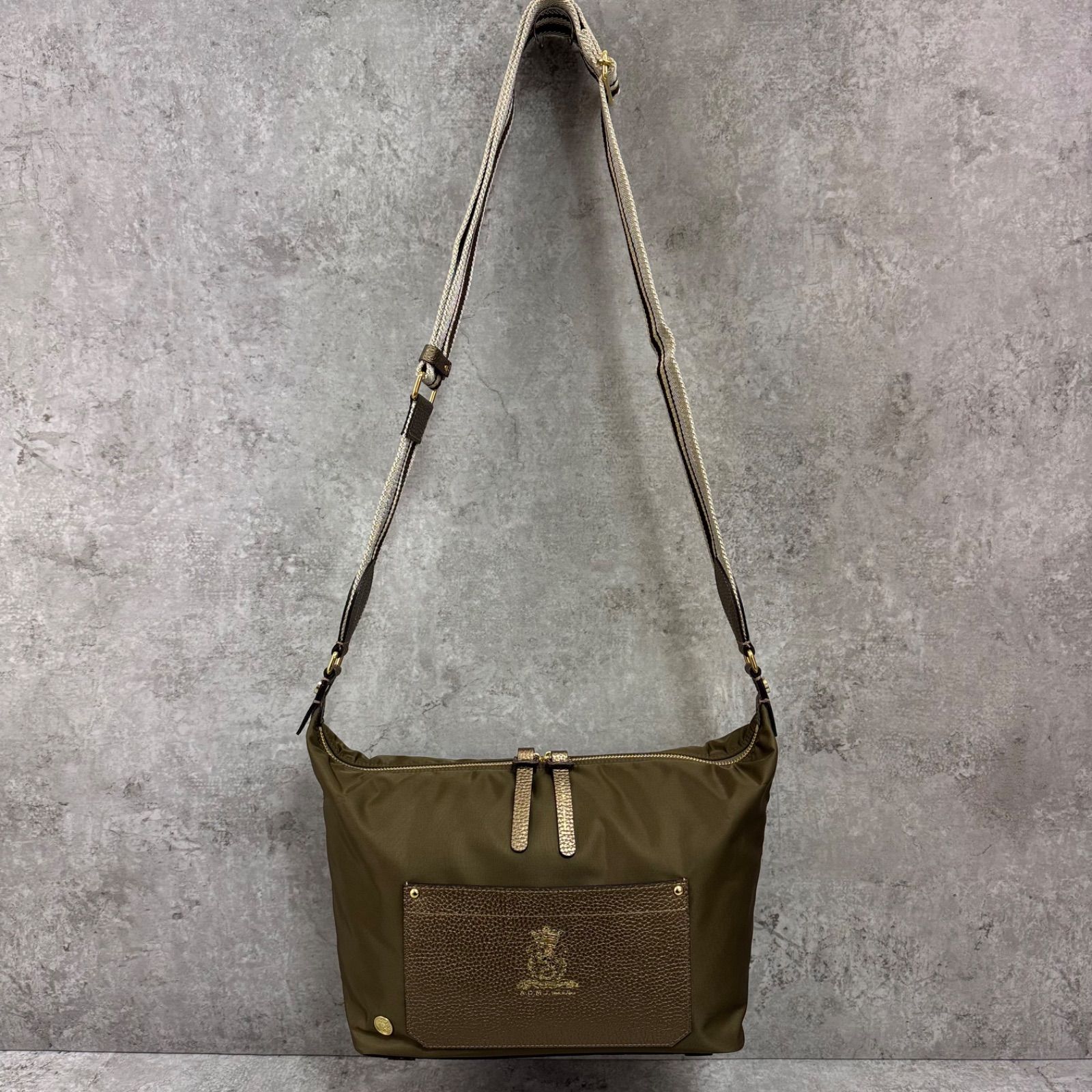 未使用】A.D.M.J. エーディーエムジェイ ナイロンリュクス クロス