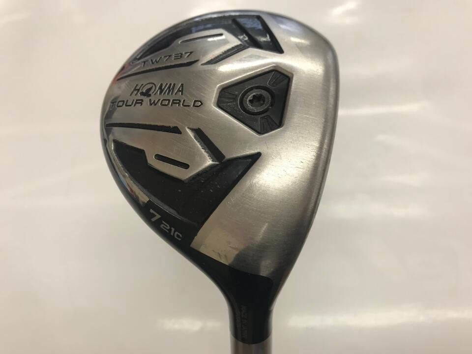 ホンマゴルフ TOUR WORLD TW737 UT 21度 VIZARD IN 65U SRフレックス