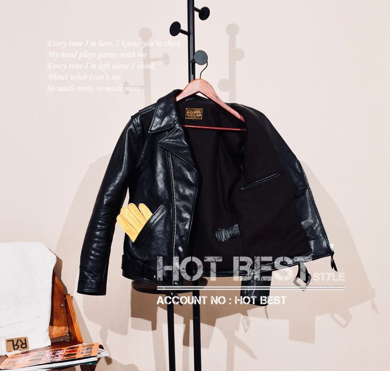 1.5mm ホースハイド スタンダードスタイル ダブルライダース 革ジャン