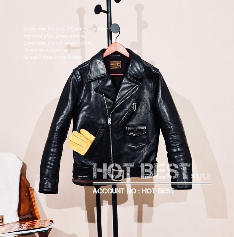 1.5mm ホースハイド スタンダードスタイル ダブルライダース 革ジャン