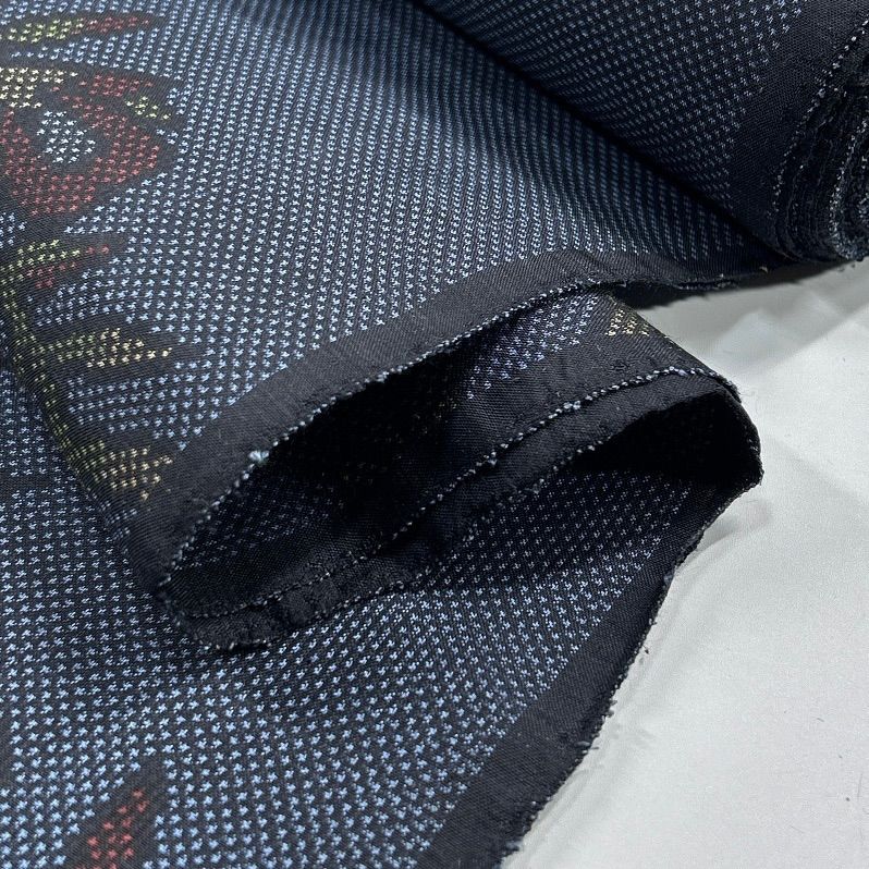 大島紬 反物 1本 正絹 着物まとめ売り 同梱購入歓迎 リメイク用 和裁