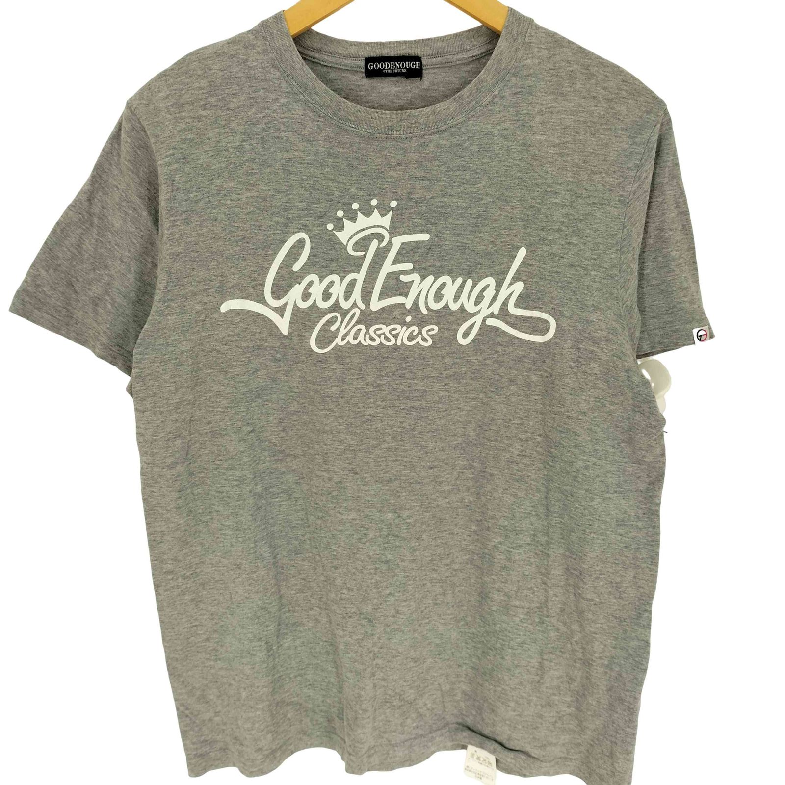 good enough 復刻Tシャツ グッドイナフ GOODENOUGH 復刻 クラシックロゴ クルーネック S/S T