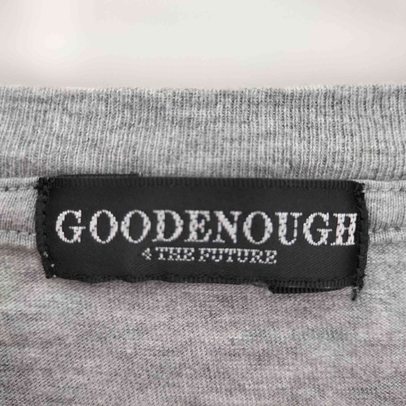 グッドイナフ GOODENOUGH 復刻 クラシックロゴ クルーネック S/S T
