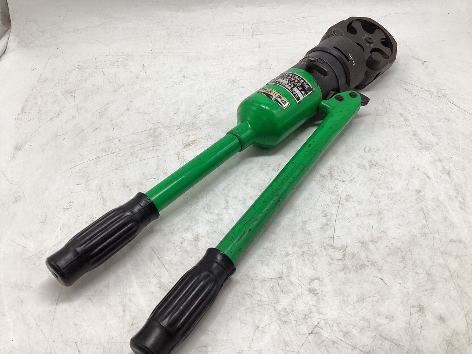 品 カクタス精機 手動油圧式圧着工具 S-150 D エコツール豊田インター店 M 02