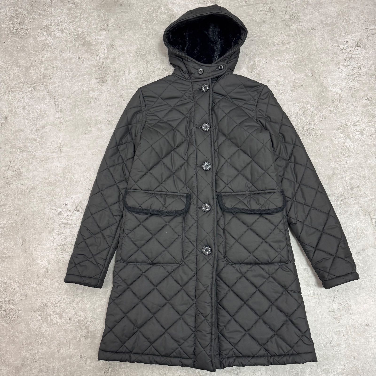 極美品】MACKINTOSH マッキントッシュ キルティング ロングコート 裏