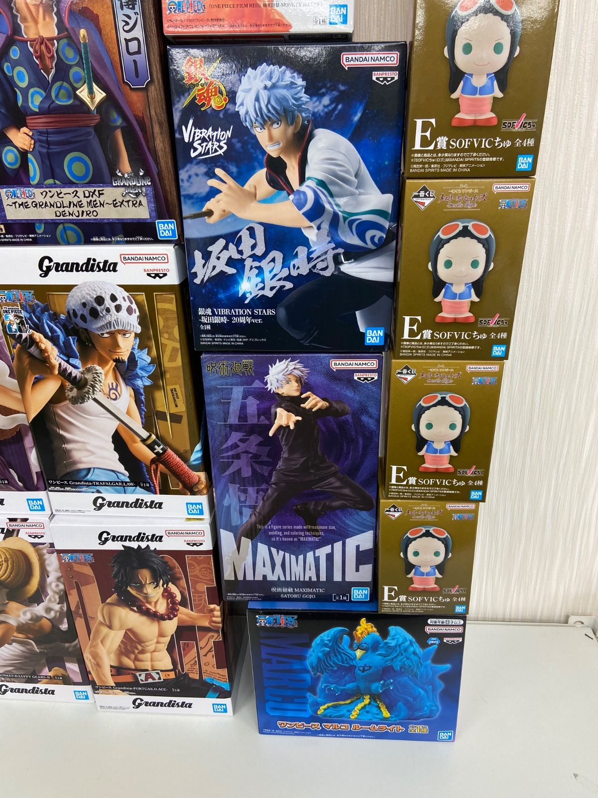 一番くじ プライズ美少女 ジャンプ系フィギュア セット 未開封 開封済み未使用 ワンピース ジャンプ プライズ 一番くじ