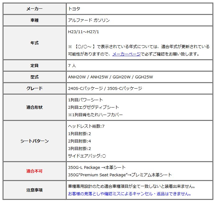 Clazzio クラッツィオ シートカバー キルティングタイプ アルファード ガソリン ANH 20 W 25 GGH H 23 11～H 27 1 ET 1508