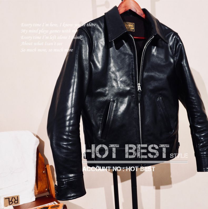 1.4mm ホースハイド 30'sスタイル シングルライダース ギフト レザー