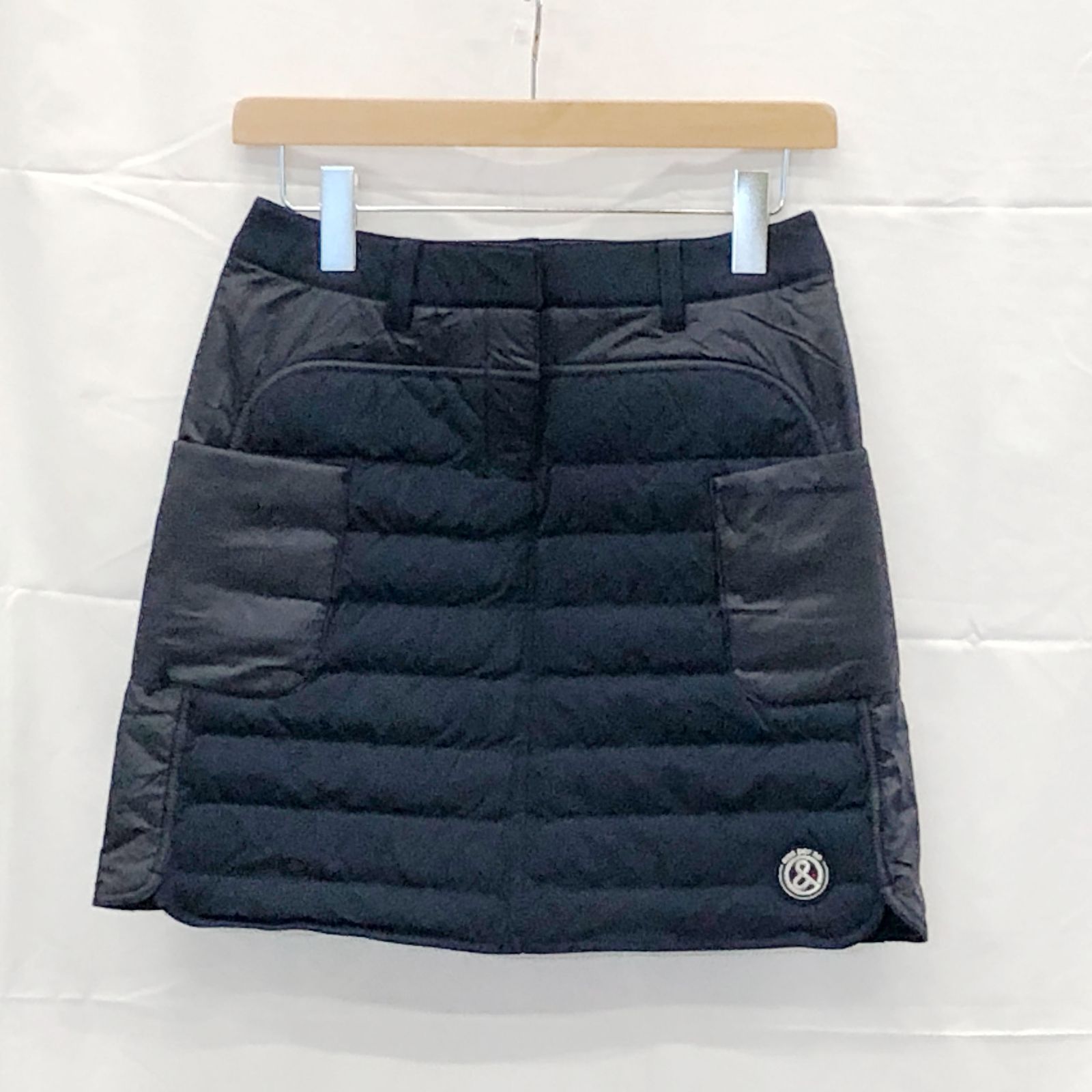 【新品タグ付き!】アンパスィ｜レディース｜Ｓサイズ｜中綿スカート｜ネイビー系｜古着ゴルフウェア