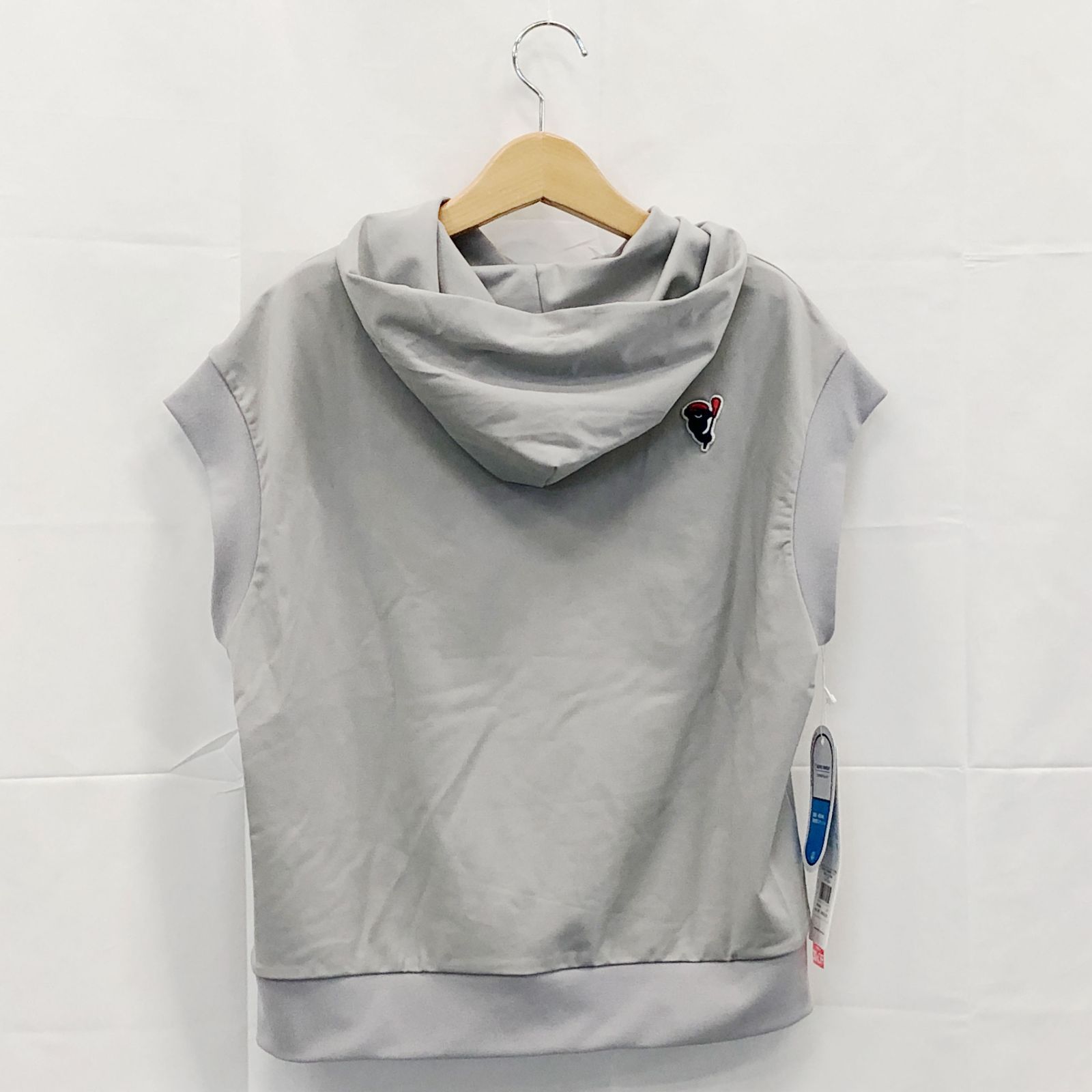 ! アンパスィ｜レディース｜Ｍサイズ｜スウェットフーディーシャツ｜グレー系｜古着ゴルフウェア