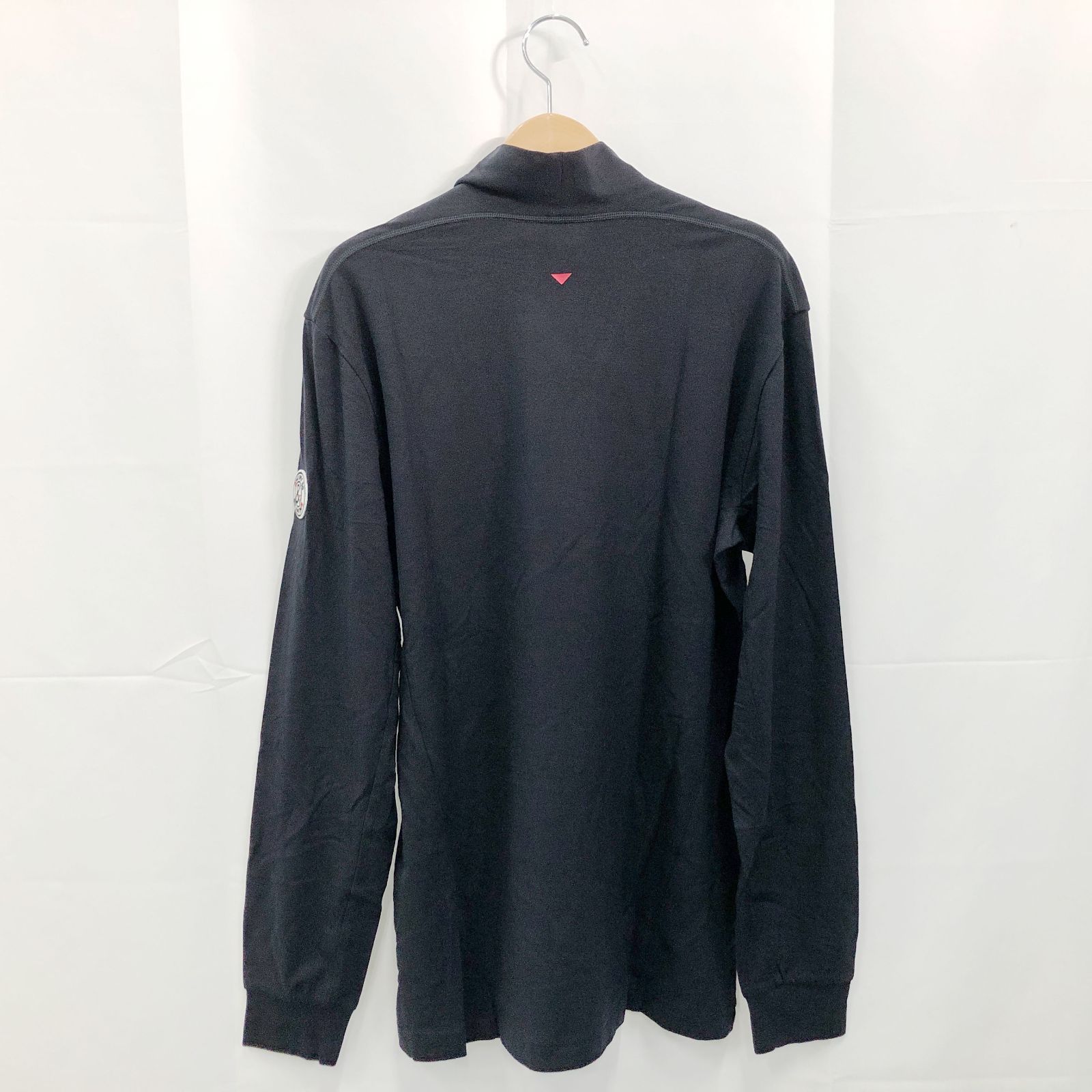 ! アンパスィ｜メンズ｜Ｍサイズ｜セルヒートプレーンモックネック｜ネイビー系｜古着ゴルフウェア