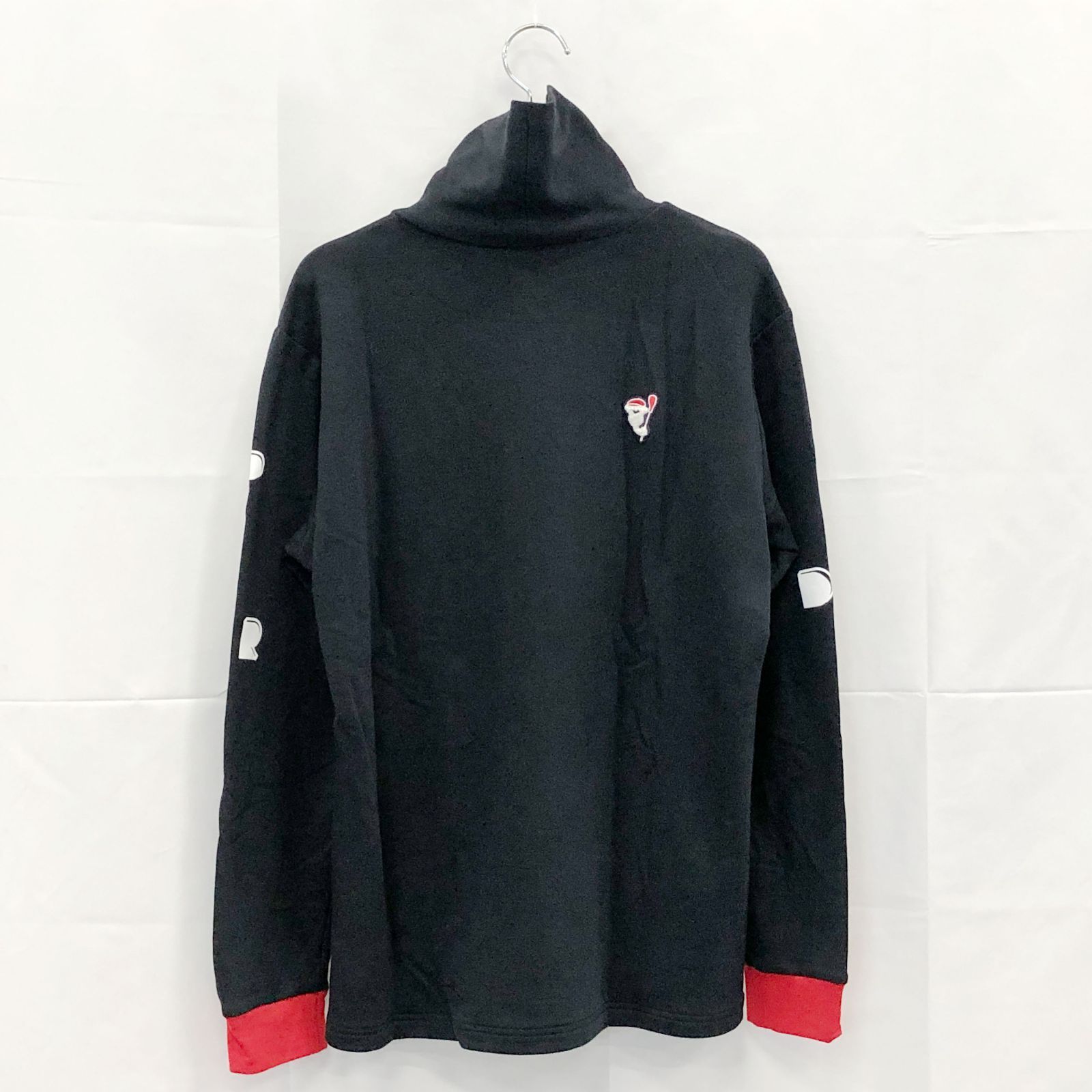 ! アンパスィ｜レディース｜ＬＬサイズ｜セルヒートタートルネック｜ネイビー系｜古着ゴルフウェア