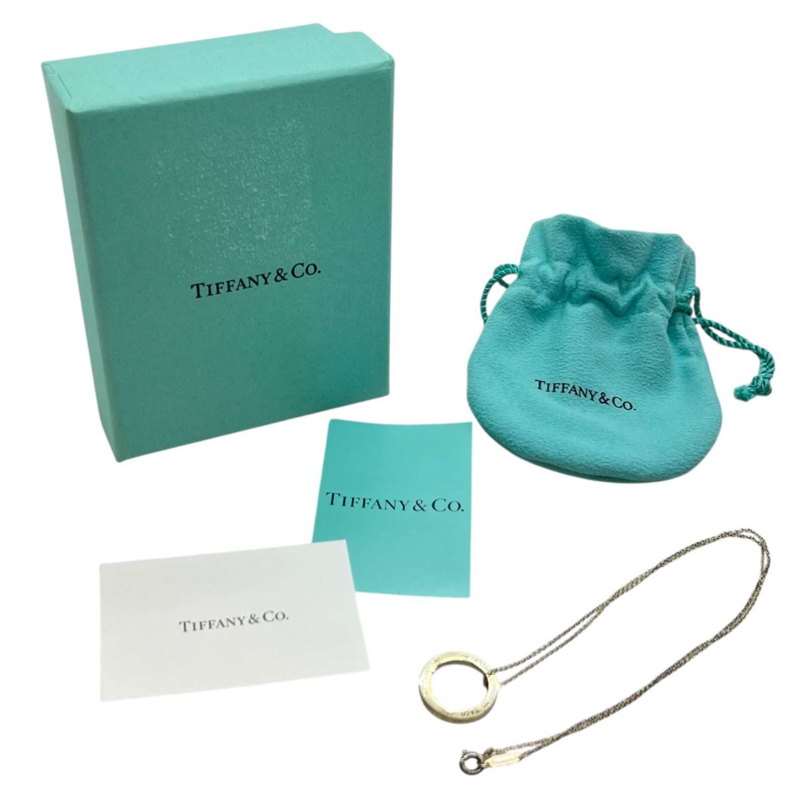 管2511-415】TIFFANY&Co. ティファニー 1837 サークル ペンダント 