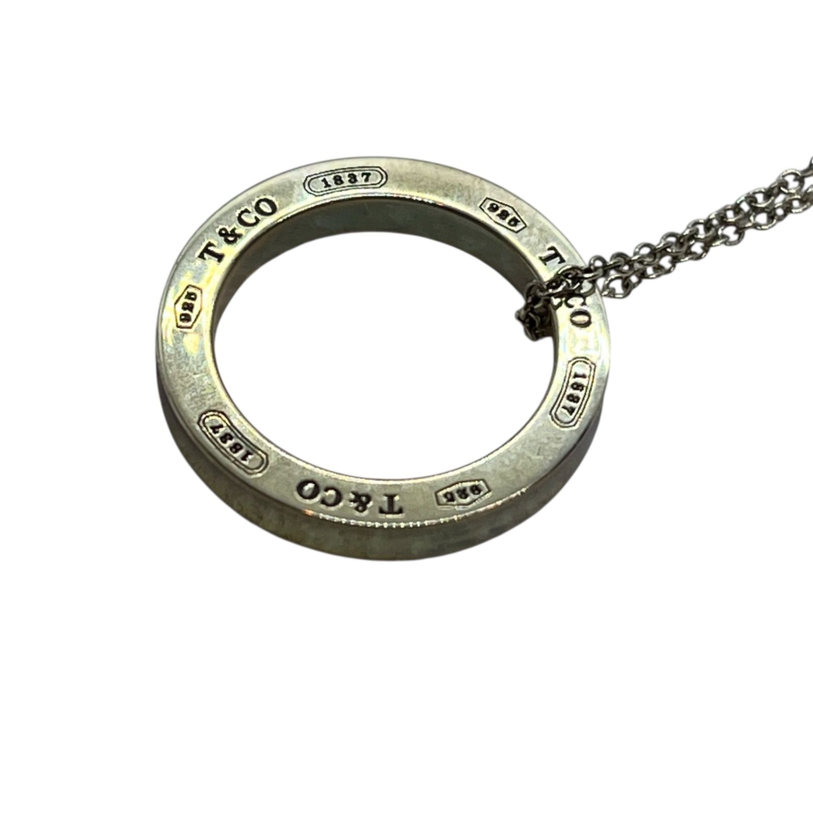 管2511-415】TIFFANY&Co. ティファニー 1837 サークル ペンダント