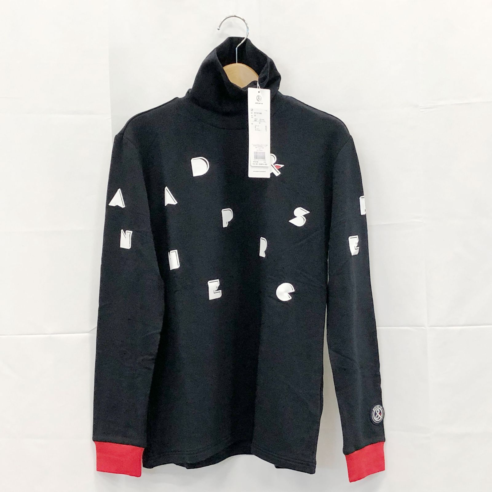 タグ付き! アンパスィ｜レディース｜Ｍサイズ｜セルヒートタートルネック｜ネイビー系｜古着ゴルフウェア