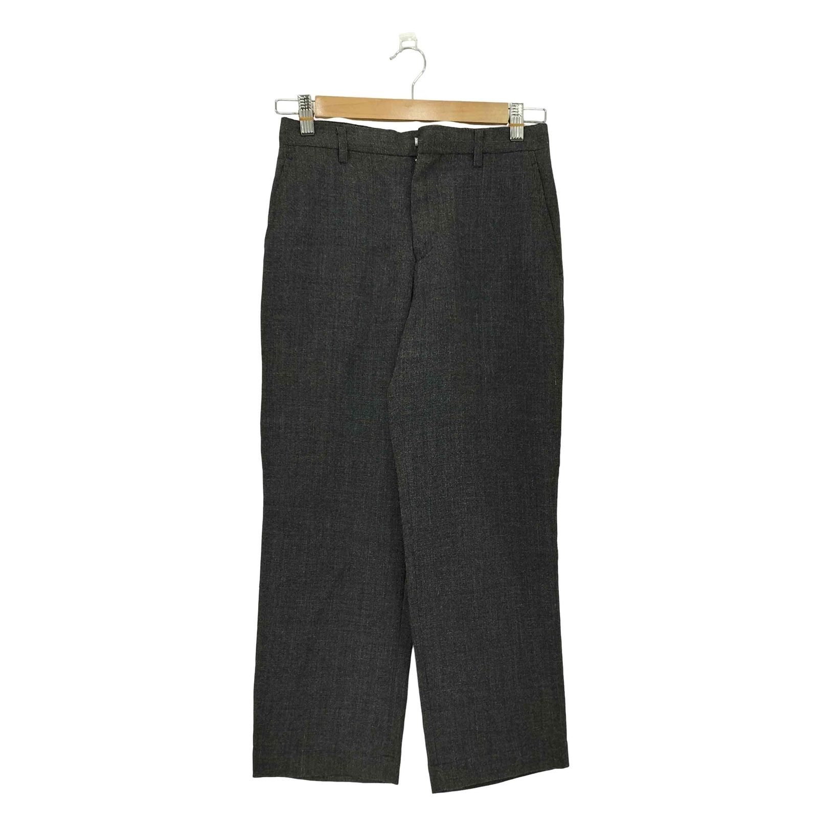 tricot COMME des GARCONS(トリココムデギャルソン) 00s ウール リネン ストレート スラックスパンツ レディース JPN：S 【中古】【ブランド古着バズストア】 トリココムデギャルソン tricot COMME des GARCONS 00s ウール リネン