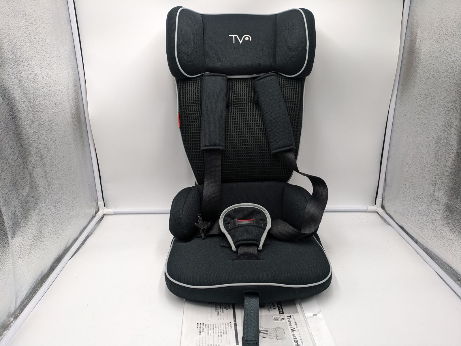 日本育児 トラベルベスト ECプラス チャイルドシート ジュニアシート TV 106 ブラック T 506