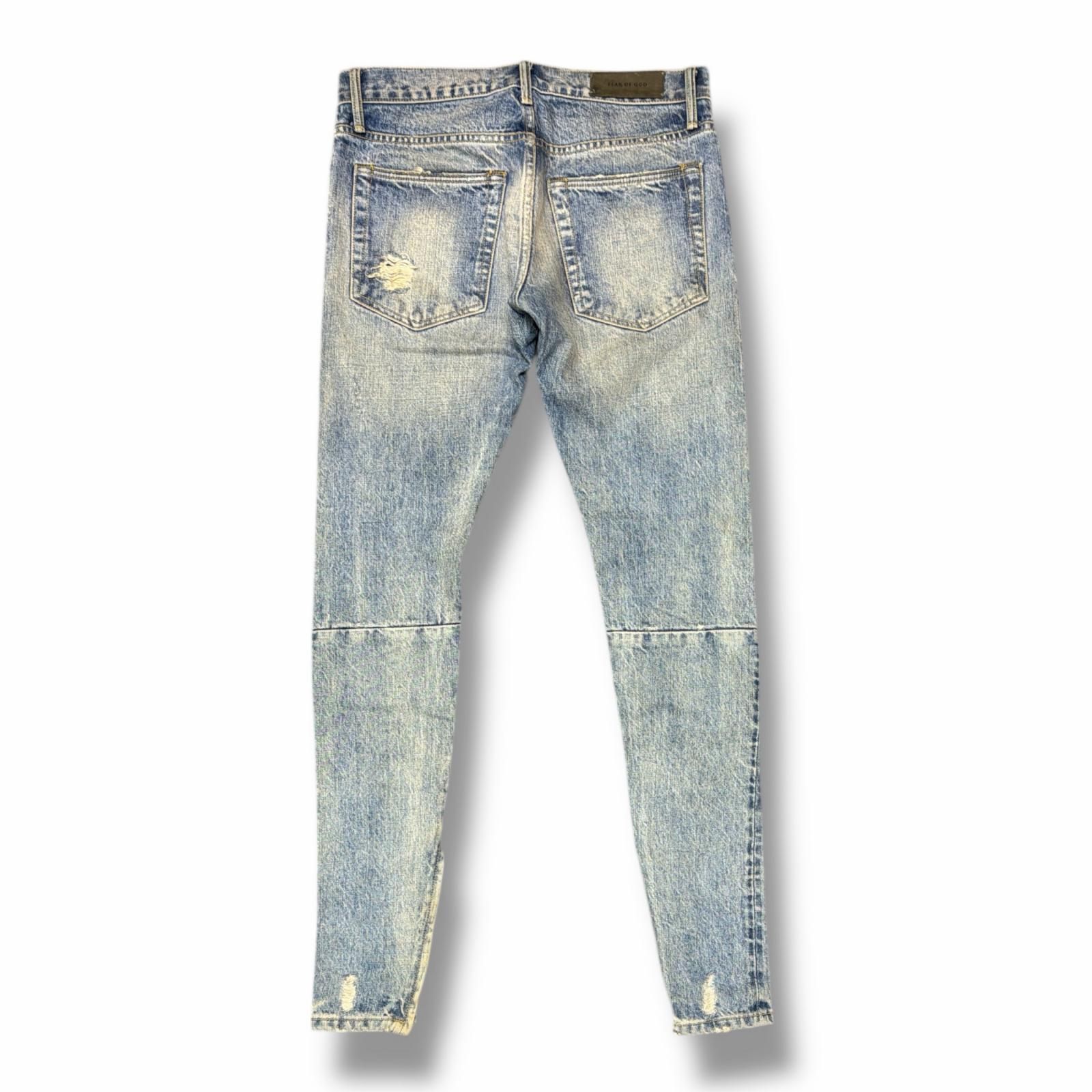 Fear of God 4th Collection Selvedge Denim Vintage Indigo Jean 