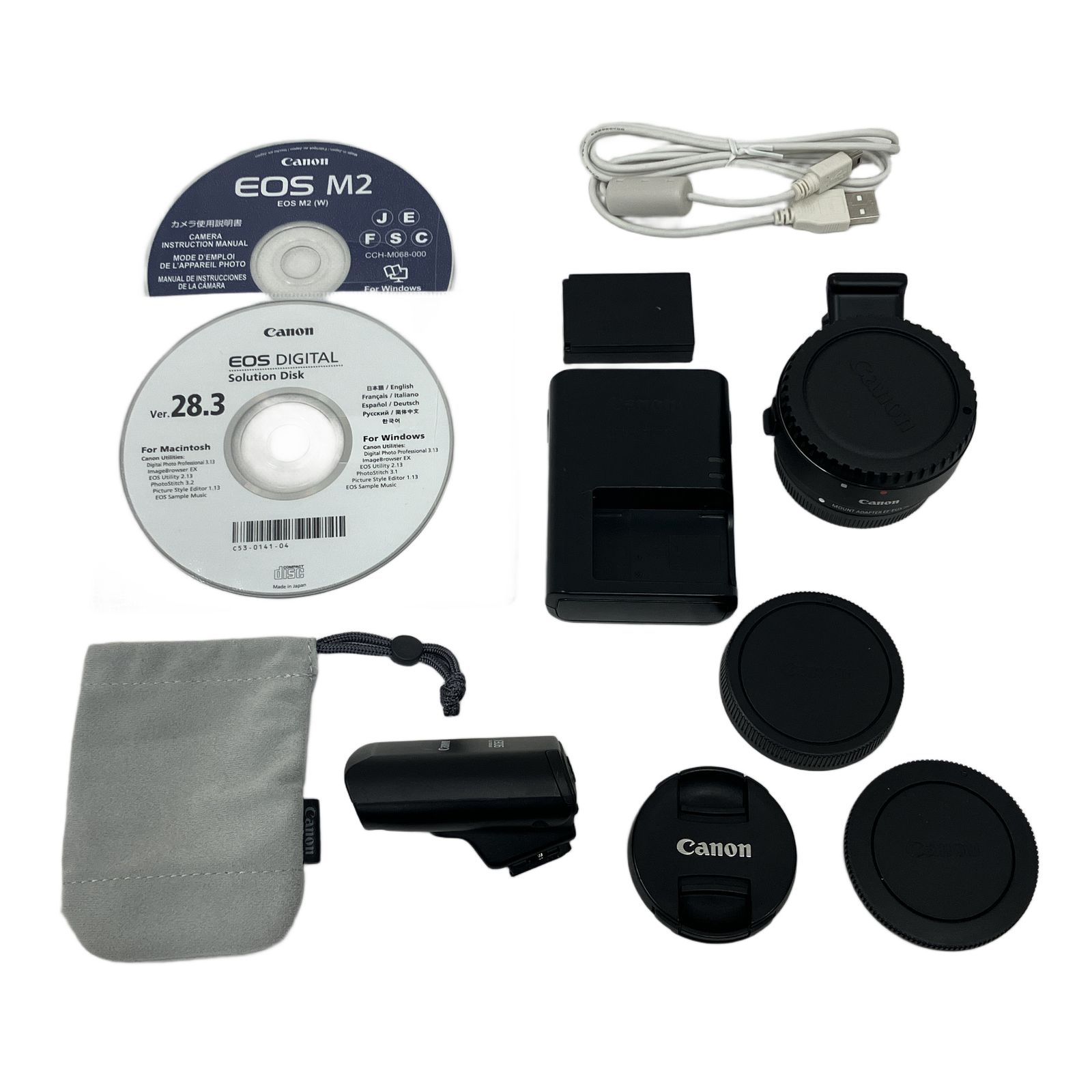 Canon キヤノン EOS M 2 EF 18 55 mm F 3 5 6 IS STM カメラ レンズ キット ミラーレス一眼 ボディ ホワイト