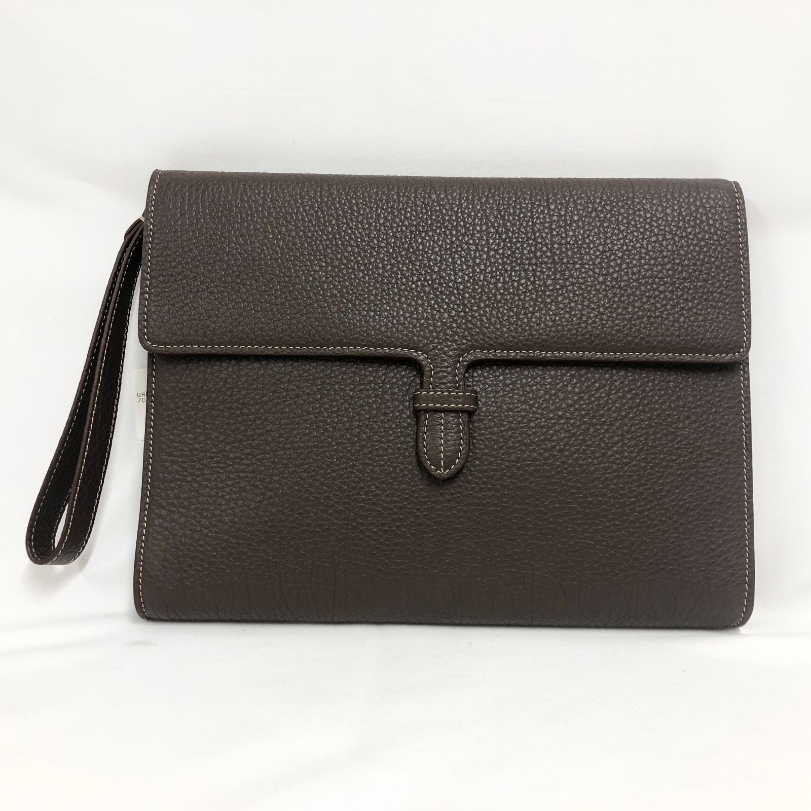 新品未使用 ACATE (アカーテ) BREVA-RE シュリンクレザークラッチ