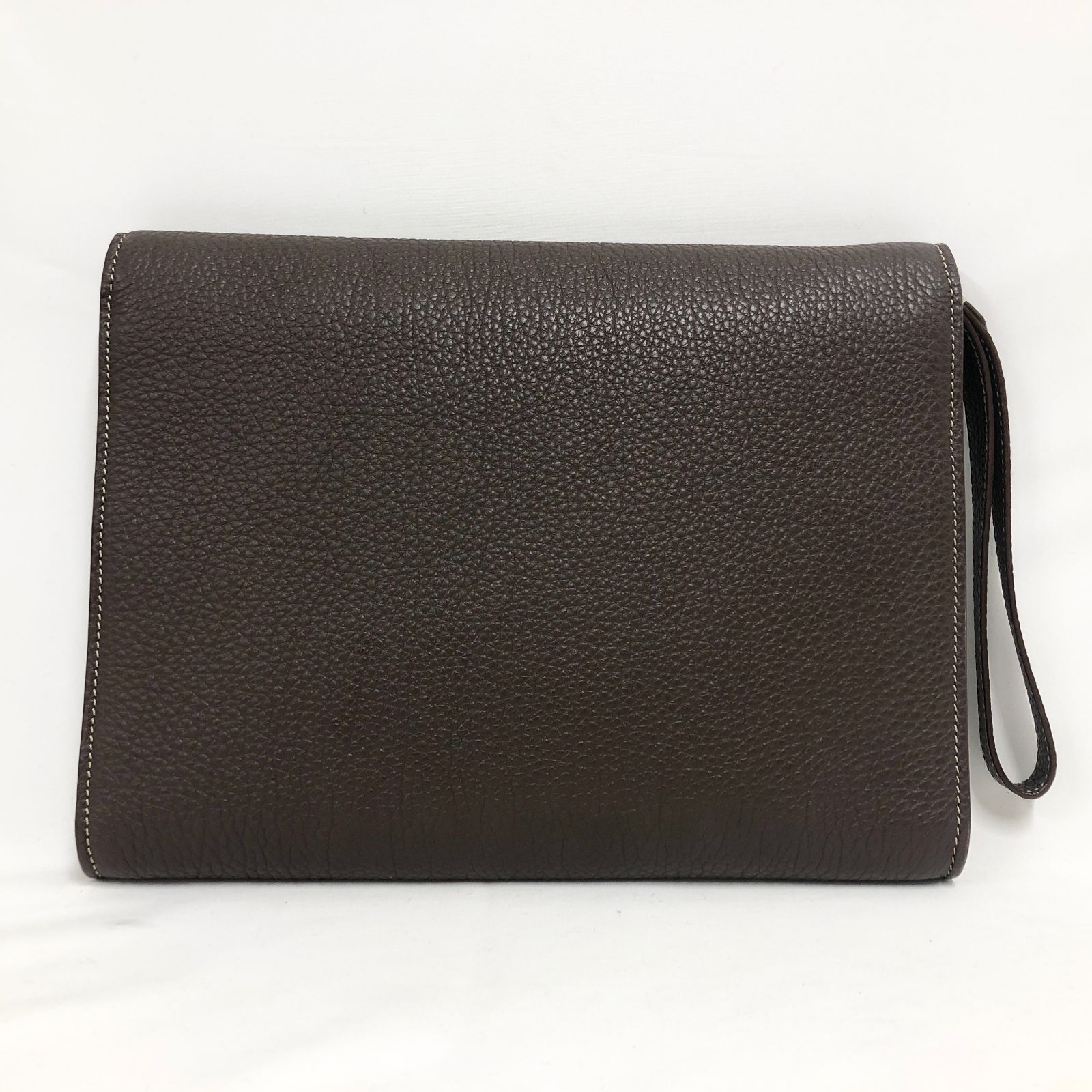 新品未使用 ACATE (アカーテ) BREVA-RE シュリンクレザークラッチ