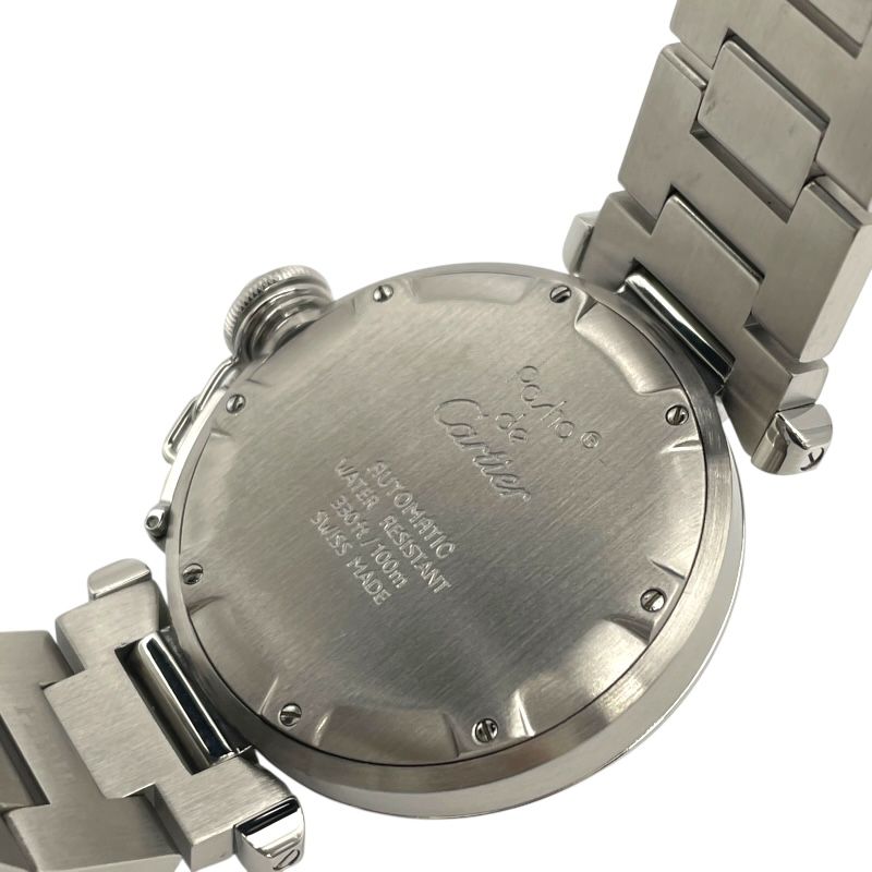 カルティエ Cartier パシャC ブラック SS 自動巻き ユニセックス 腕時計