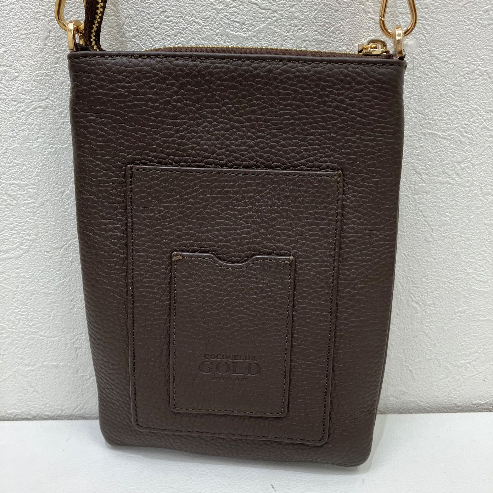 6916 美品 COCOCELUX GOLD ココセリュックスゴールド ショルダーバッグ