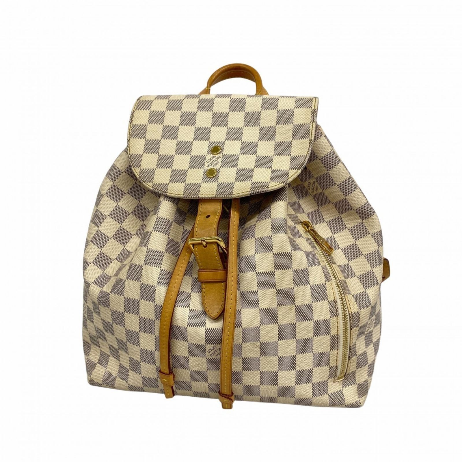 ルイ ヴィトン Louis Vuitton リュックサック ダミエ アズール スペロン N 41578 ホワイト ローズバレリーヌレディース