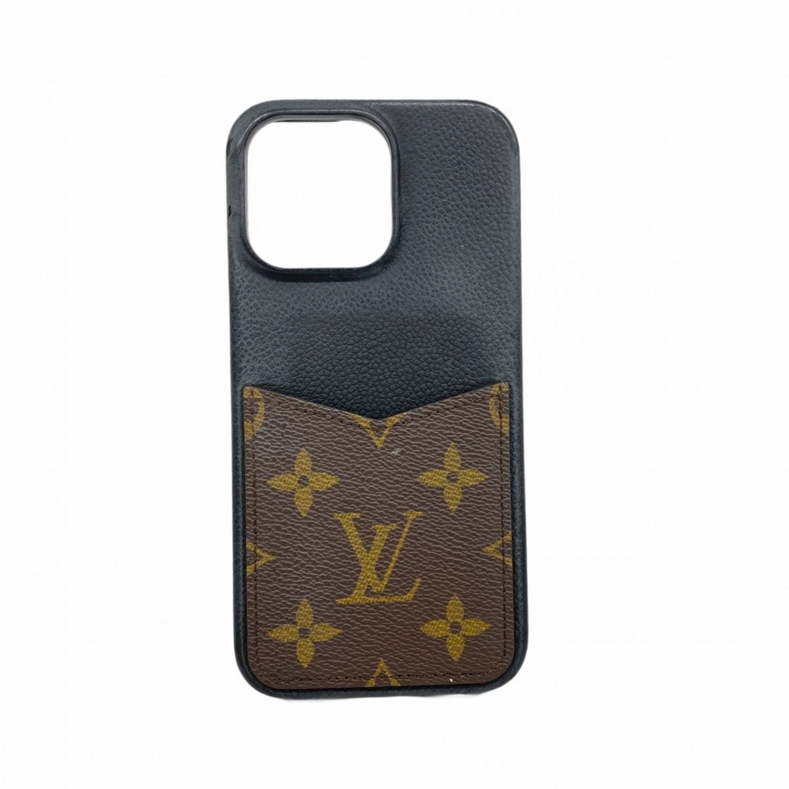 ルイ ヴィトン Louis Vuitton スマホケース モノグラム バンパー 15 Pro Max M 82888 ブラウン ノワールメンズ レディース