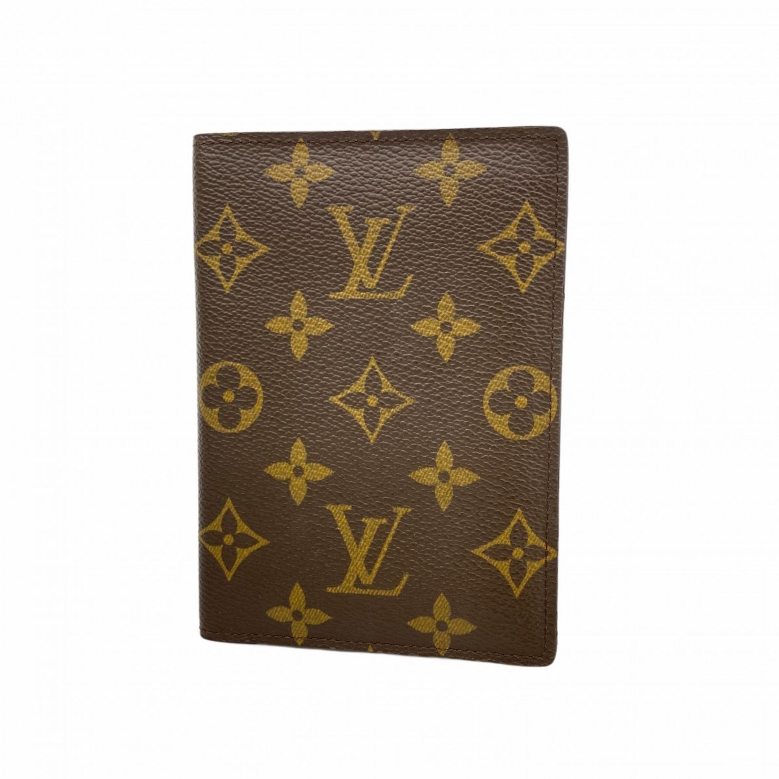 ルイ ヴィトン Louis Vuitton パスポートケース カードケース モノグラム クーヴェルテュール M 60181 ブラウンメンズ レディース